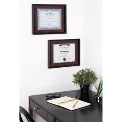 DesignOvation LeMans 8.5 In. X 11 In. Black/Walnut Brown Picture Frames (Set Of 4) 13 DesignOvation LeMans 8.5 In. X 11 In. Black/Walnut Brown Picture Frames (Set Of 4) -SAFAVIEH Shop black walnut brown designovation picture frames 217672 31 1000