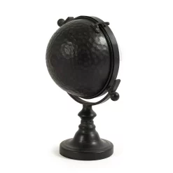 Table Clocks Zentique Constellation Designed Rotating Globe Shaped Table Clock -SAFAVIEH Shop black white zentique table clocks pc083 4f 1000