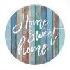 Decorative Letters P Graham Dunn Home Sweet Home Blue Oversized Wall Decor