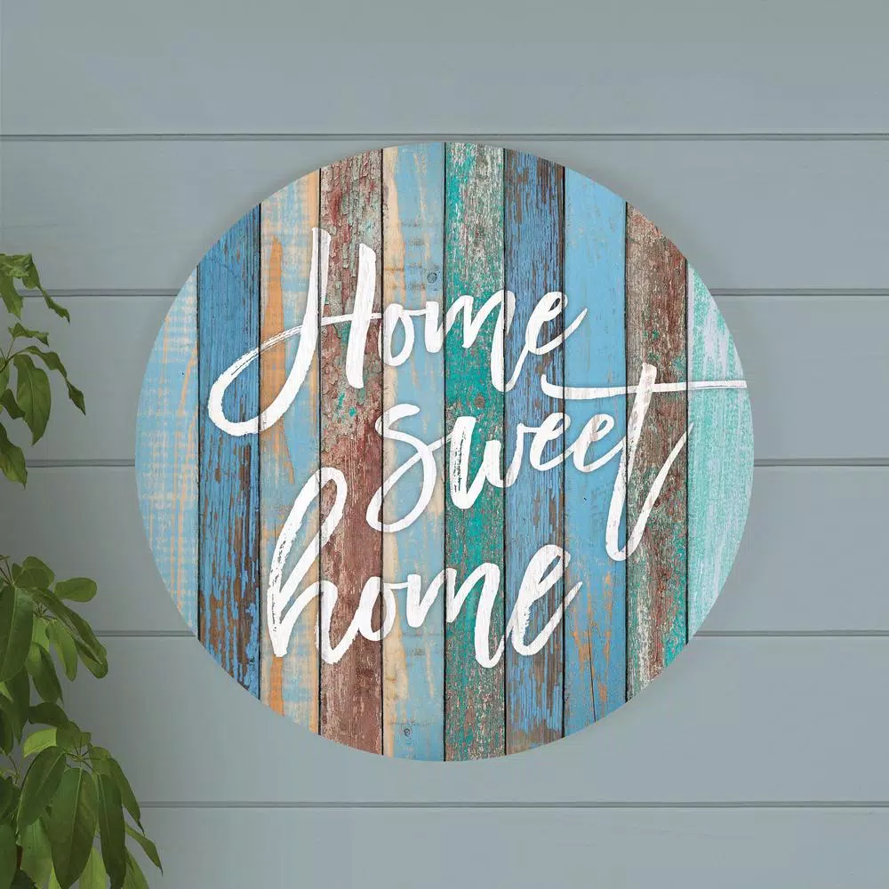 Decorative Letters P Graham Dunn Home Sweet Home Blue Oversized Wall Decor 4 Decorative Letters P Graham Dunn Home Sweet Home Blue Oversized Wall Decor - Image 2