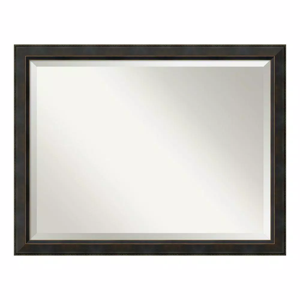Mirrors Amanti Art Signore 45 In. W X 35 In. H Framed Rectangular Beveled Edge Bathroom Vanity Mirror In Bronze 3 Mirrors Amanti Art Signore 45 In. W X 35 In. H Framed Rectangular Beveled Edge Bathroom Vanity Mirror In Bronze