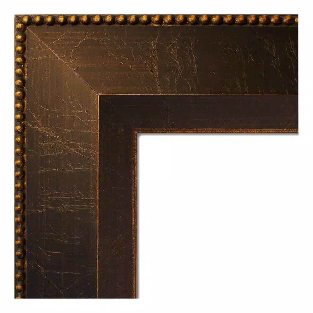 Mirrors Amanti Art Signore 45 In. W X 35 In. H Framed Rectangular Beveled Edge Bathroom Vanity Mirror In Bronze 4 Mirrors Amanti Art Signore 45 In. W X 35 In. H Framed Rectangular Beveled Edge Bathroom Vanity Mirror In Bronze - Image 2