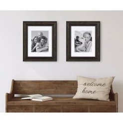 Kate And Laurel Aldridge 11 In. X 14 In. Matted To 8 In. X 10 In. Bronze Picture Frames (Set Of 2) -SAFAVIEH Shop bronze kate and laurel picture frames 216968 31 1000