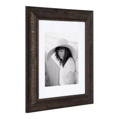 Kate And Laurel Aldridge 11 In. X 14 In. Matted To 8 In. X 10 In. Bronze Picture Frames (Set Of 2) -SAFAVIEH Shop bronze kate and laurel picture frames 216968 4f 1000