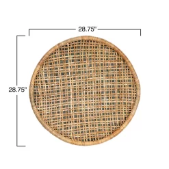 Wall Accents 3R Studios Handwoven Beige And Green Rattan Wall Decor 11 Wall Accents 3R Studios Handwoven Beige And Green Rattan Wall Decor -SAFAVIEH Shop brown 3r studios tapestries df1730 4f 1000