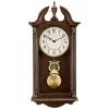 Wall Clocks Bulova 20.5 In. H X 9.75 In. W Pendulum Chime Wall Clock