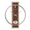 Wall Clocks Bulova Contemporary 24 In. X 19 In. Wall Clock With Slow Swing Pendulum 1 Wall Clocks Bulova Contemporary 24 In. X 19 In. Wall Clock With Slow Swing Pendulum -SAFAVIEH Shop brown bulova wall clocks c4117 64 1000
