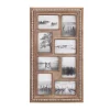 Picture Frames Home Decorators Collection 4″ X 6″ Natural Beaded Wood 8-Opening Picture Frame