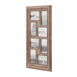 Picture Frames Home Decorators Collection 4″ X 6″ Natural Beaded Wood 8-Opening Picture Frame -SAFAVIEH Shop brown home decorators collection picture frames m180394xxa 66 1000