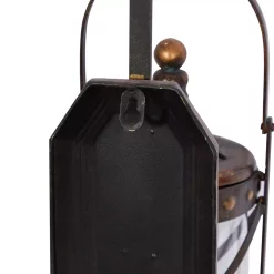 Wall Accents LITTON LANE Old World Riveted Burnished Bronze Iron Candle Sconce -SAFAVIEH Shop brown litton lane candle holders 68391 c3 1000