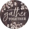 Decorative Letters P Graham Dunn “Gather Together” Oversized Brown Washed Wood Wall Decor -SAFAVIEH Shop brown p graham dunn decorative letters btp0003 64 1000