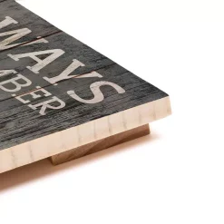 Wall Signs P Graham Dunn Always Remember…Wood Pallet Individual Wooden Art 9 Wall Signs P Graham Dunn Always Remember…Wood Pallet Individual Wooden Art -SAFAVIEH Shop brown p graham dunn wall signs pnl0070 1f 1000