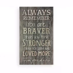 Wall Signs P Graham Dunn Always Remember…Wood Pallet Individual Wooden Art