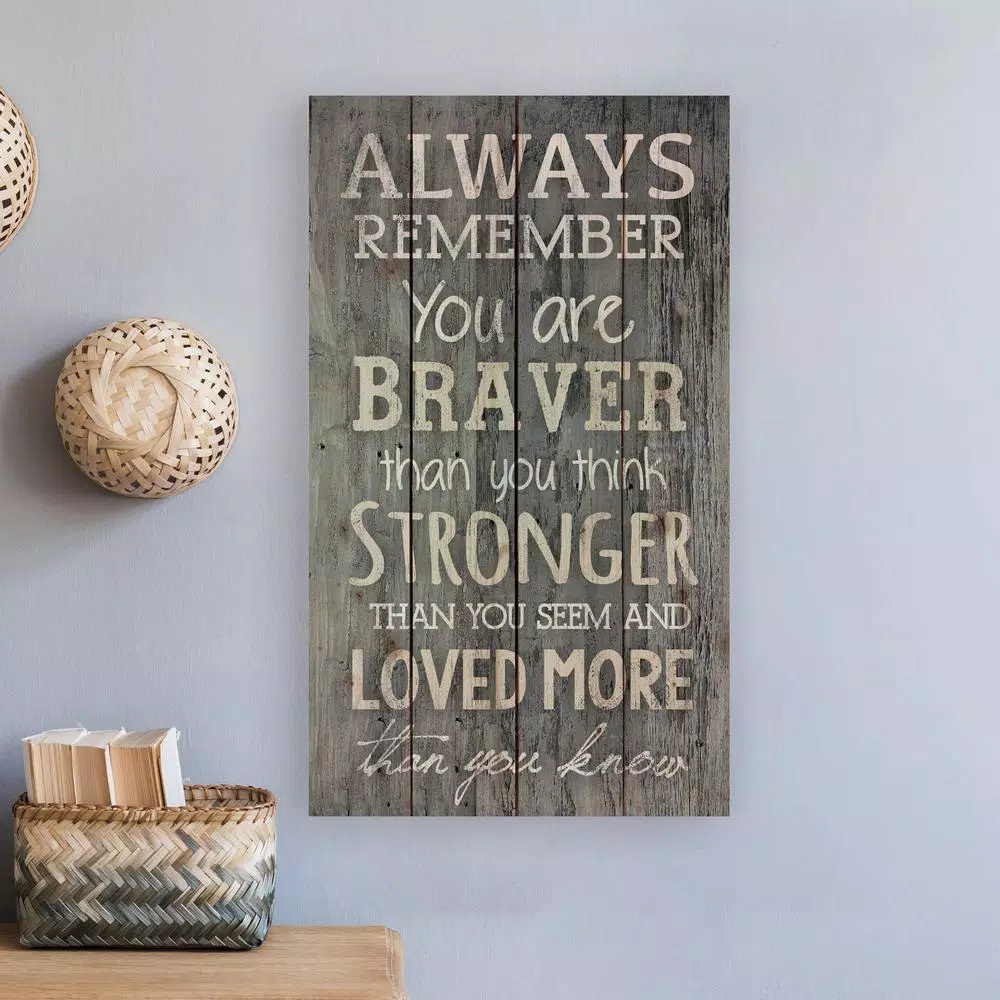 Wall Signs P Graham Dunn Always Remember…Wood Pallet Individual Wooden Art 4 Wall Signs P Graham Dunn Always Remember…Wood Pallet Individual Wooden Art - Image 2