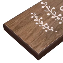 Wall Signs Pinnacle 6 In. X 36 In. Blessed Rustic Wood Wall Art -SAFAVIEH Shop brown pinnacle wall signs 1711 3450 1f 1000