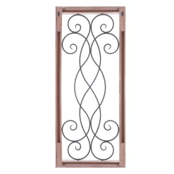 Wall Signs Pinnacle Rustic Scroll Wall Art -SAFAVIEH Shop brown pinnacle wall signs 1712 3805 44 1000