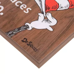 Wall Signs Pinnacle 18 In. X 18 In. Dr. Seuss The More You Read Cat In The Hat Wood Decorative Sign -SAFAVIEH Shop brown pinnacle wall signs 1807 3900 1f 1000