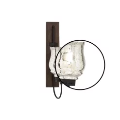 Wall Accents LITTON LANE 21 In. New Traditional Silver Flared Top Hurricane Candle Sconce 13 Wall Accents LITTON LANE 21 In. New Traditional Silver Flared Top Hurricane Candle Sconce -SAFAVIEH Shop brown silver litton lane candle holders 23807 4f 1000