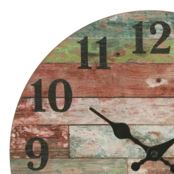 Wall Clocks Stonebriar Collection Farmhouse Worn Wood Wall Clock 9 Wall Clocks Stonebriar Collection Farmhouse Worn Wood Wall Clock -SAFAVIEH Shop browns tans stonebriar collection wall clocks sb 6149a 4f 1000