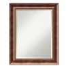 Mirrors Amanti Art Manhattan 24 In. W X 30 In. H Framed Rectangular Beveled Edge Bathroom Vanity Mirror In Burnished Bronze -SAFAVIEH Shop burnished bronze amanti art mirrors dsw4016446 64 1000