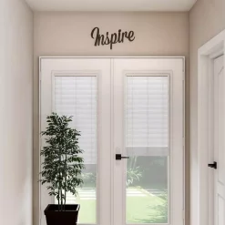 Wall Signs Lavish Home “Inspire” Metal Cutout Sign 13 Wall Signs Lavish Home “Inspire” Metal Cutout Sign -SAFAVIEH Shop dark brown lavish home wall signs hw0200051 1f 1000