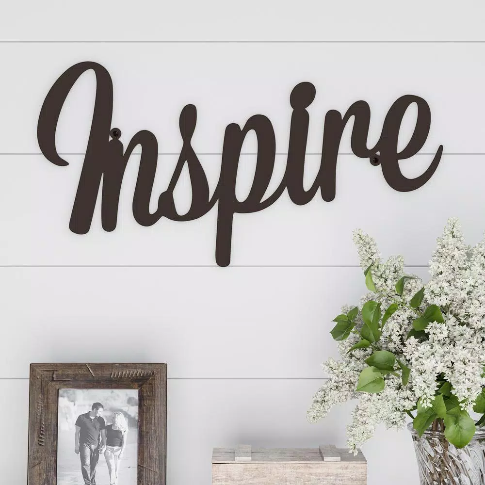 Wall Signs Lavish Home “Inspire” Metal Cutout Sign 10 Wall Signs Lavish Home “Inspire” Metal Cutout Sign - Image 8