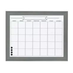Memo Boards DesignOvation Bosc Monthly Dry Erase Calendar Memo Board
