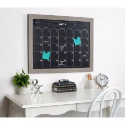 Memo Boards DesignOvation Beatrice Chalkboard Monthly Calendar Memo Board -SAFAVIEH Shop designovation memo boards 213687 44 1000
