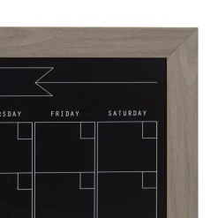 Memo Boards DesignOvation Beatrice Chalkboard Monthly Calendar Memo Board -SAFAVIEH Shop designovation memo boards 213687 4f 1000