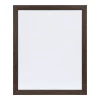 Memo Boards DesignOvation Beatrice Walnut Brown Rectangle Dry Erase Board Memo Board