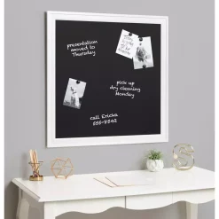 Memo Boards DesignOvation Bosc White Chalkboard Memo Board 11 Memo Boards DesignOvation Bosc White Chalkboard Memo Board -SAFAVIEH Shop designovation memo boards 214823 31 1000