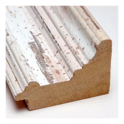 Mirrors Amanti Art Alexandria 33 In. W X 27 In. H Framed Rectangular Beveled Edge Bathroom Vanity Mirror In Distressed Whitewash -SAFAVIEH Shop distressed whitewash amanti art mirrors dsw3572550 4f 1000