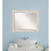 Mirrors Amanti Art Alexandria 33 In. W X 27 In. H Framed Rectangular Beveled Edge Bathroom Vanity Mirror In Distressed Whitewash 2 Mirrors Amanti Art Alexandria 33 In. W X 27 In. H Framed Rectangular Beveled Edge Bathroom Vanity Mirror In Distressed Whitewash -SAFAVIEH Shop distressed whitewash amanti art mirrors dsw3572550 64 1000