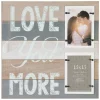 Picture Frames Pinnacle 2-Opening 4 In. X 6 In. Love You More Picture Frame -SAFAVIEH Shop distressed wood pinnacle picture frames 15fw1359e 64 1000