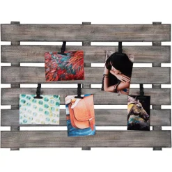 Picture Frames Pinnacle 5-Opening 4 In. X 6 In. Pallet Picture Frame 7 Picture Frames Pinnacle 5-Opening 4 In. X 6 In. Pallet Picture Frame -SAFAVIEH Shop distressed wood pinnacle picture frames 594500e 4f 1000