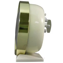 Table Clocks Equity By La Crosse 4 In. Round Analog Wind-Up Bell Metal Alarm Clock -SAFAVIEH Shop gold equity by la crosse table clocks 12020 4f 1000