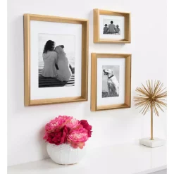 Picture Frames Kate And Laurel Calter 11 In. X 14 In. Matted To 8 In. X 10 In. Gold Picture Frame (Set Of 4) -SAFAVIEH Shop gold kate and laurel picture frames 213588 fa 1000