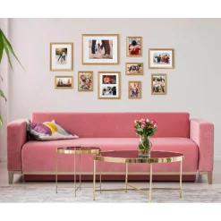 Kate And Laurel Adlynn Gold Picture Frames (Set Of 10) -SAFAVIEH Shop gold kate and laurel picture frames 217026 31 1000