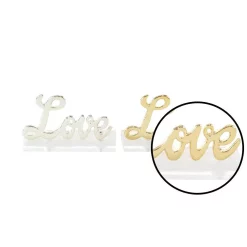 Decorative Letters LITTON LANE 6 In. X 3 In. Modern Gold And Silver Aluminum “Love” Letter Cut-Outs (Set Of 2) 7 Decorative Letters LITTON LANE 6 In. X 3 In. Modern Gold And Silver Aluminum “Love” Letter Cut-Outs (Set Of 2) -SAFAVIEH Shop gold litton lane decorative letters 98432 4f 1000