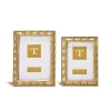 Two’s Company Bee-utiful Gold Resin Picture Frames Includes 2 Sizes: 4 In. X 6 In. And 5 In. X 7 In. (Set Of 2)