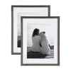 Picture Frames DesignOvation Gallery 14 In. X 18 In. Matted To 11 In. X 14 In. Gray Picture Frame (Set Of 2) -SAFAVIEH Shop gray designovation picture frames 213631 64 1000
