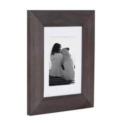 Picture Frames DesignOvation Museum 5 In. X 7 In. Matted To 3.5 In. X 5 In. Gray Picture Frame (Set Of 4) -SAFAVIEH Shop gray designovation picture frames 213810 4f 1000