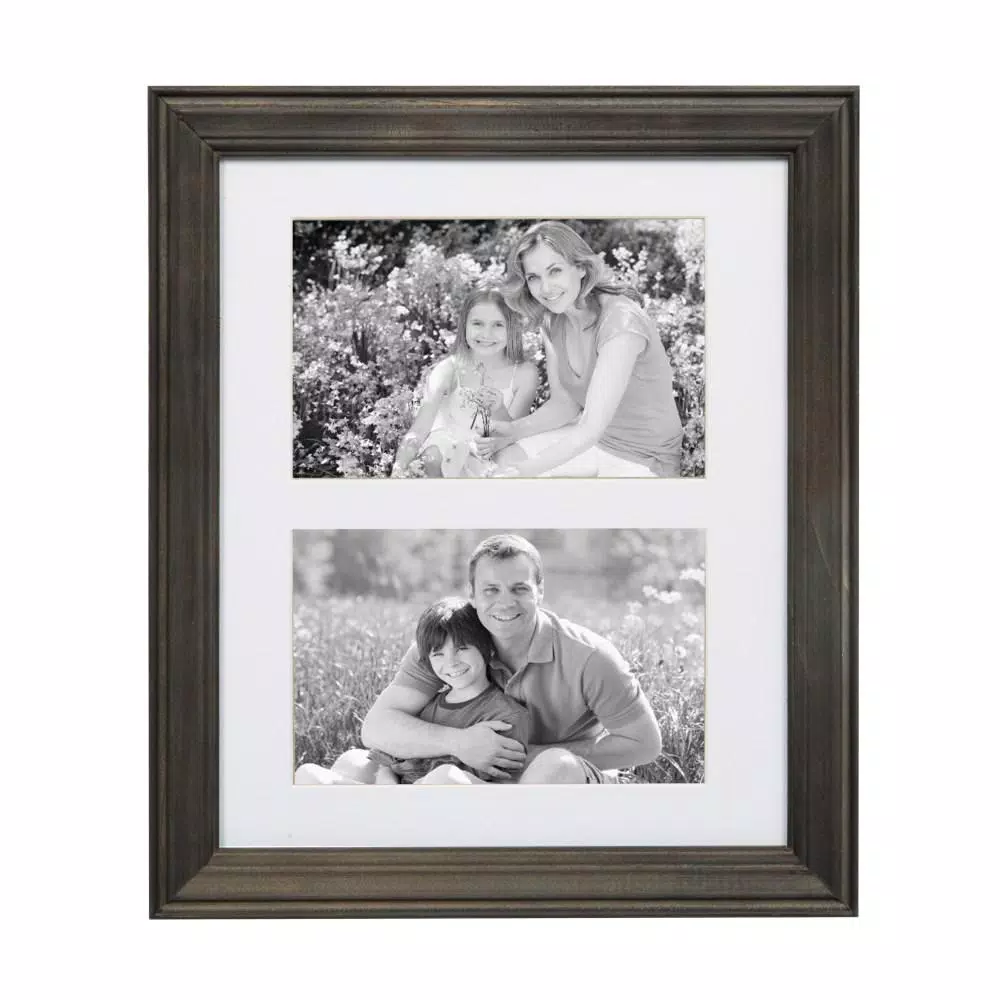 Picture Frames Kate And Laurel Bordeaux Charcoal Gray Wood Picture Frame (Set Of 10) 6 Picture Frames Kate And Laurel Bordeaux Charcoal Gray Wood Picture Frame (Set Of 10) - Image 4