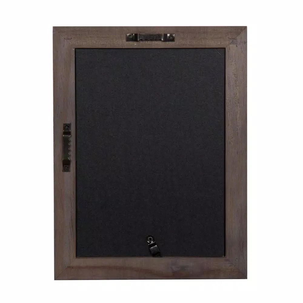 Picture Frames Kate And Laurel Bordeaux Charcoal Gray Wood Picture Frame (Set Of 10) 10 Picture Frames Kate And Laurel Bordeaux Charcoal Gray Wood Picture Frame (Set Of 10) - Image 8