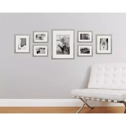 Picture Frames Pinnacle Gallery 4 In. X 6 In., 5 In. X 7 In., 8 In. X 10 In. Graywash Picture Frame (Set Of 7) 17 Picture Frames Pinnacle Gallery 4 In. X 6 In., 5 In. X 7 In., 8 In. X 10 In. Graywash Picture Frame (Set Of 7) -SAFAVIEH Shop gray pinnacle picture frames 17fw2315 31 1000
