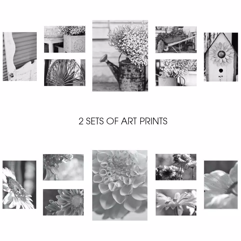 Picture Frames Pinnacle Gallery 4 In. X 6 In., 5 In. X 7 In., 8 In. X 10 In. Graywash Picture Frame (Set Of 7) 9 Picture Frames Pinnacle Gallery 4 In. X 6 In., 5 In. X 7 In., 8 In. X 10 In. Graywash Picture Frame (Set Of 7) - Image 7