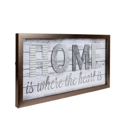 Wall Signs Pinnacle Home Is Where The Heard Is Wood Plank Decorative Sign 9 Wall Signs Pinnacle Home Is Where The Heard Is Wood Plank Decorative Sign -SAFAVIEH Shop gray pinnacle wall signs 1805 3705 4f 1000