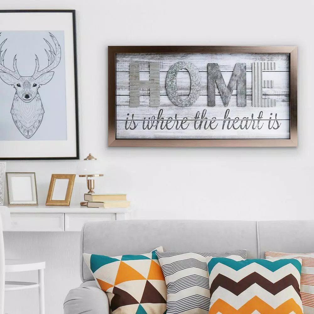 Wall Signs Pinnacle Home Is Where The Heard Is Wood Plank Decorative Sign 3 Wall Signs Pinnacle Home Is Where The Heard Is Wood Plank Decorative Sign