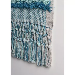Wall Accents LR Home Coast Gray / Teal Fringed Wall Tapestry 14 Wall Accents LR Home Coast Gray / Teal Fringed Wall Tapestry -SAFAVIEH Shop gray teal lr home tapestries wallh80225gyt1622 44 1000