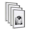 Kate And Laurel Gibson 11 In. X 14 In. Matted To 8 In. X 10 In. Gray/White Picture Frames (Set Of 4) -SAFAVIEH Shop gray white kate and laurel picture frames 216935 64 1000